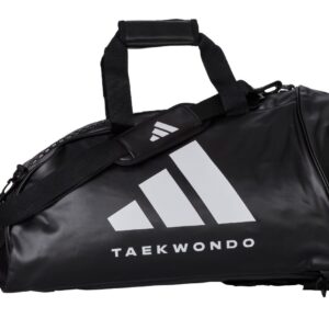 ADIDAS 2in1 "Taekwondo" Sporttasche / Rucksack schwarz