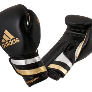 ADIDAS Boxhandschuhe Adispeed Strap up black/gold/silver