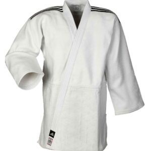 ADIDAS CHAMPION III IJF Judojacke / Regulärer Schnitt / Weiß