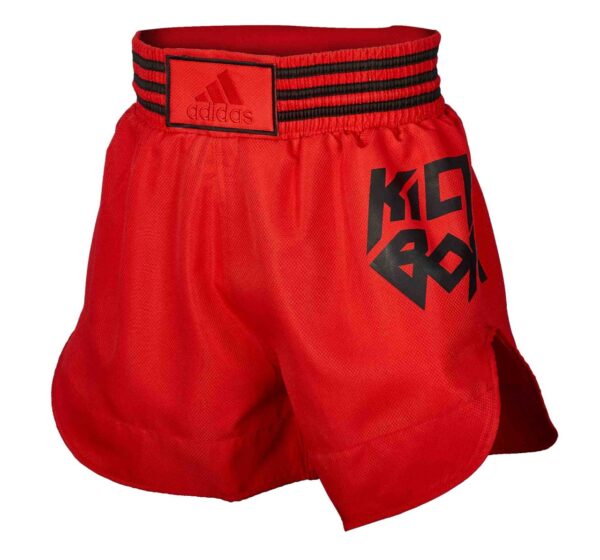 ADIDAS Kickboxing Shorts - Rot-Schwarz