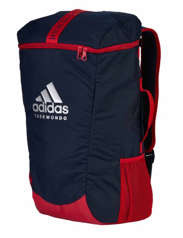 ADIDAS Sport Rucksack "Taekwondo" blue/red GR M