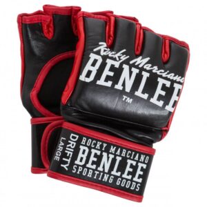 BENLEE MMA Handschuhe Leder Schwarz