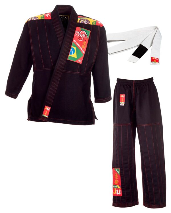 BJJ - Anzug Kinder schwarz