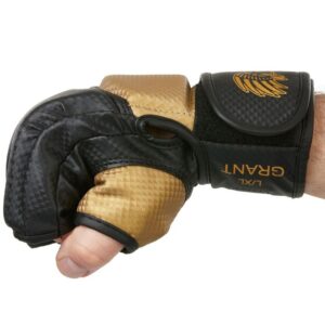 CEEROC MMA Handschuhe Grappling GRANT Carbon Look - Gold