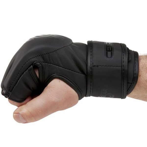 CEEROC MMA Handschuhe ohne Daumen BLACK MAMBA