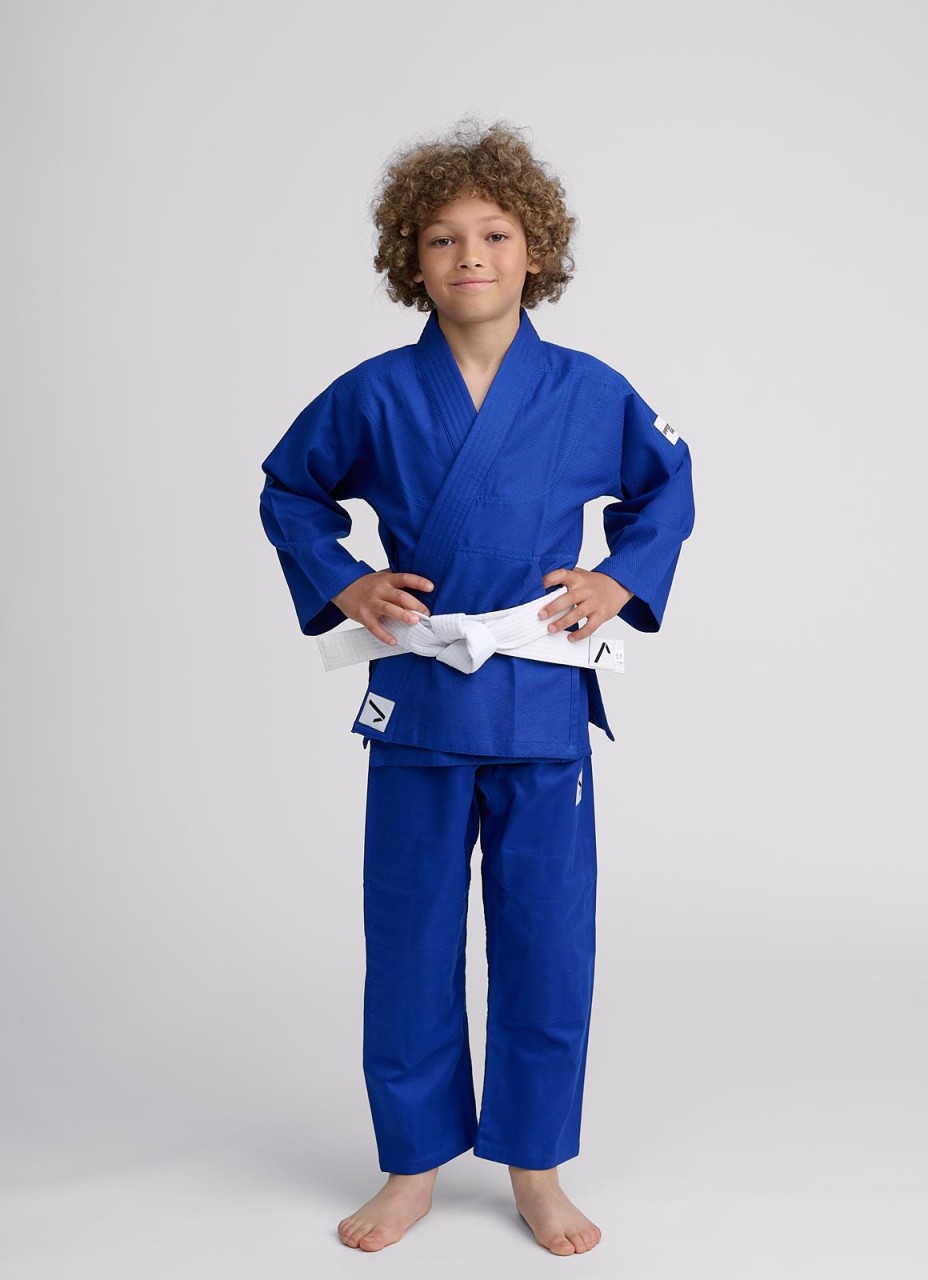 IPPONGEAR Judoanzug Kinder 5-12 Jahre Blau Gr 160