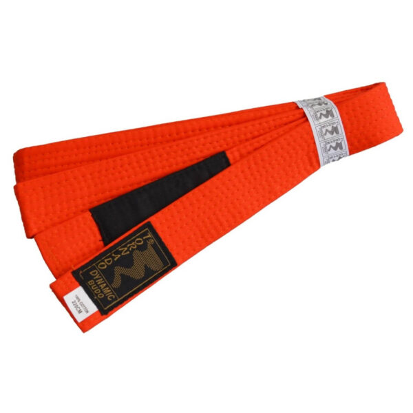 Kinder BJJ Gürtel orange m. Bar