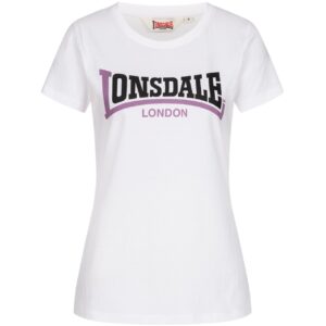 LONSDALE ACHNAVAST T-Shirt Damen white