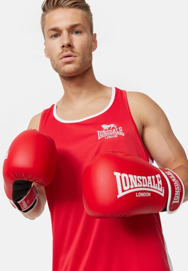 LONSDALE Amateur Boxen Singlet - Rot