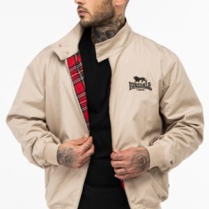 LONSDALE Harrington Jacke Classic Sand / Back