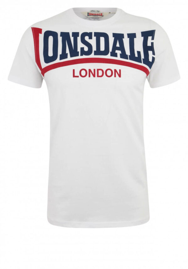 LONSDALE T-Shirt Herren Creaton White