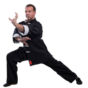 Shaolin II Kung Fu Anzug Black/White